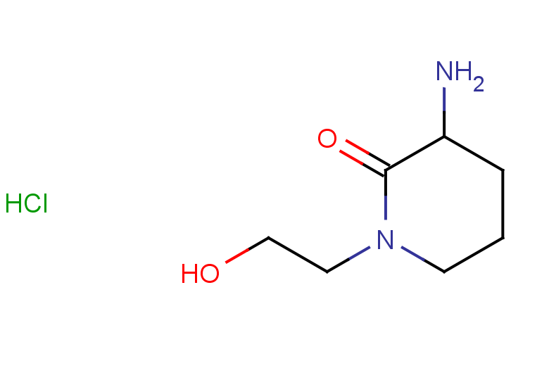 3-amino-1-(2-hydroxyethyl)piperidin-2-one hydrochloride