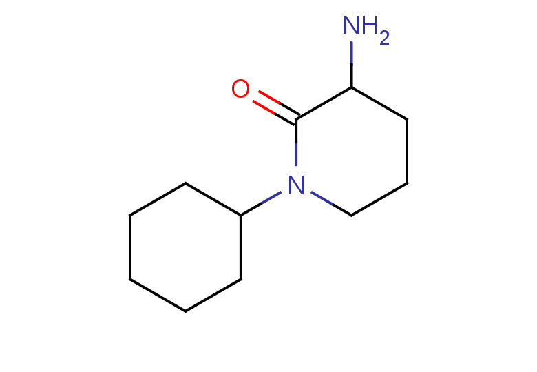 3-amino-1-cyclohexylpiperidin-2-one
