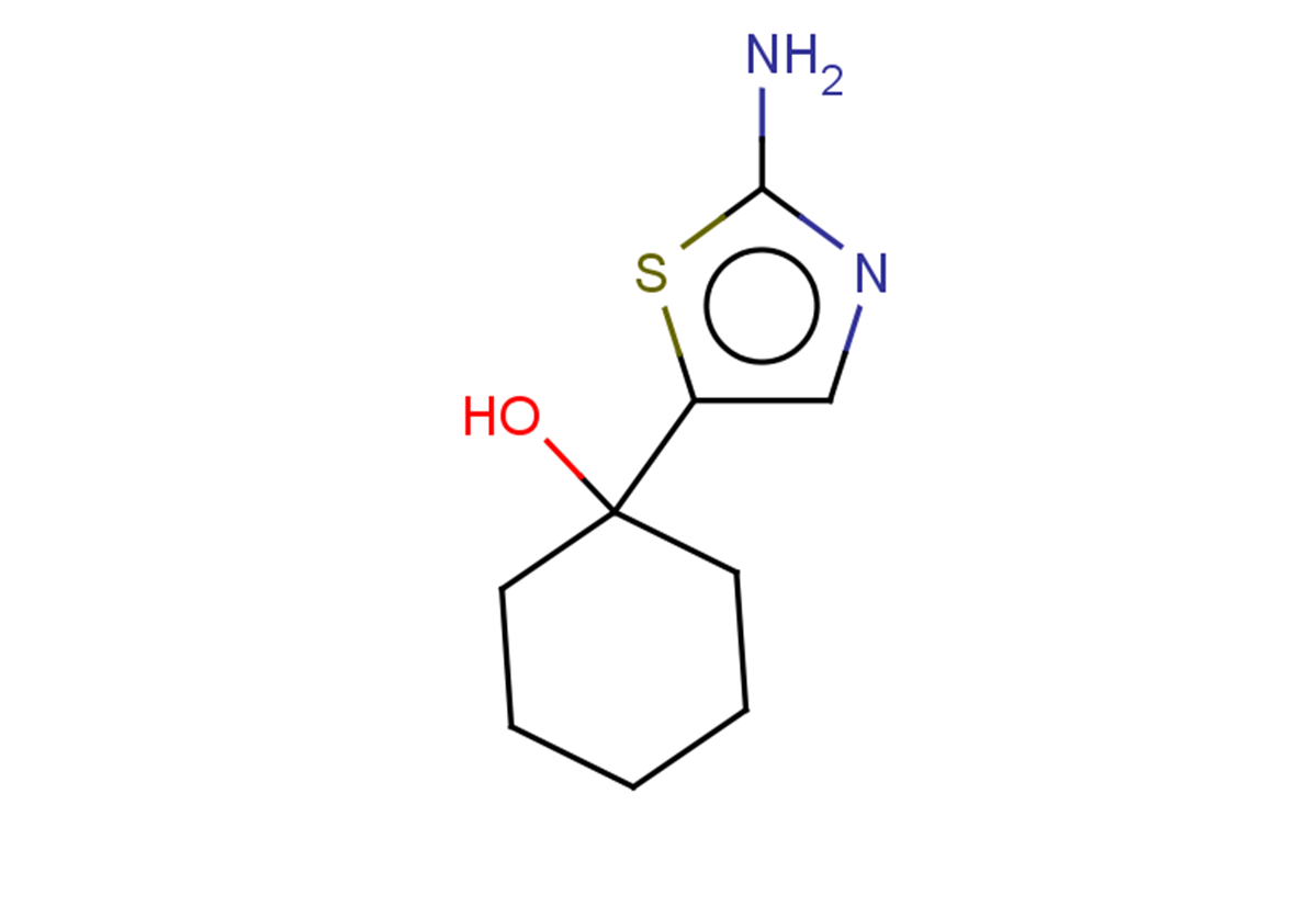 1-(2-amino-1,3-thiazol-5-yl)cyclohexan-1-ol