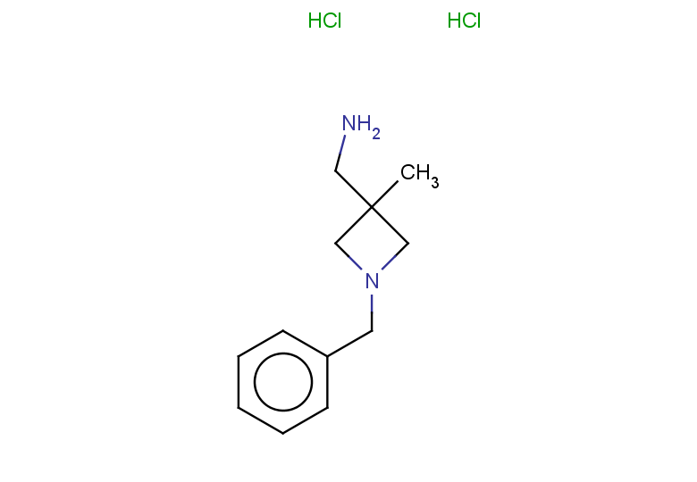 (1-benzyl-3-methylazetidin-3-yl)methanamine dihydrochloride