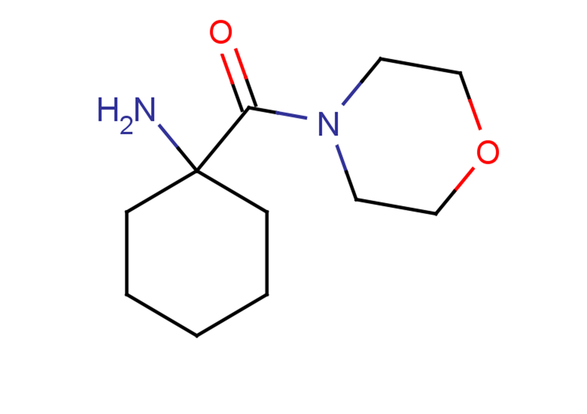 1-(morpholine-4-carbonyl)cyclohexan-1-amine