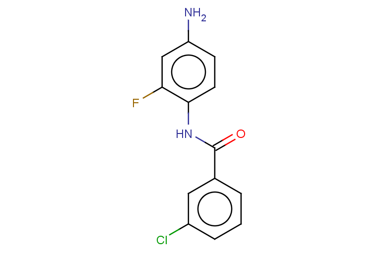 N-(4-amino-2-fluorophenyl)-3-chlorobenzamide