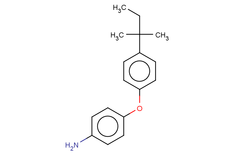 4-[4-(2-methylbutan-2-yl)phenoxy]aniline