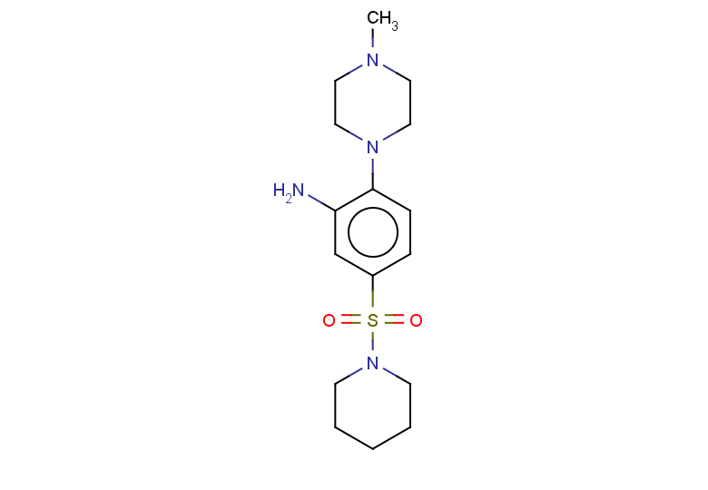 2-(4-methylpiperazin-1-yl)-5-(piperidine-1-sulfonyl)aniline