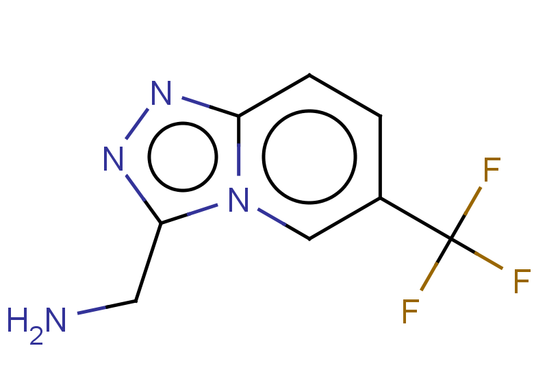 [6-(trifluoromethyl)-[1,2,4]triazolo[4,3-a]pyridin-3-yl]methanamine
