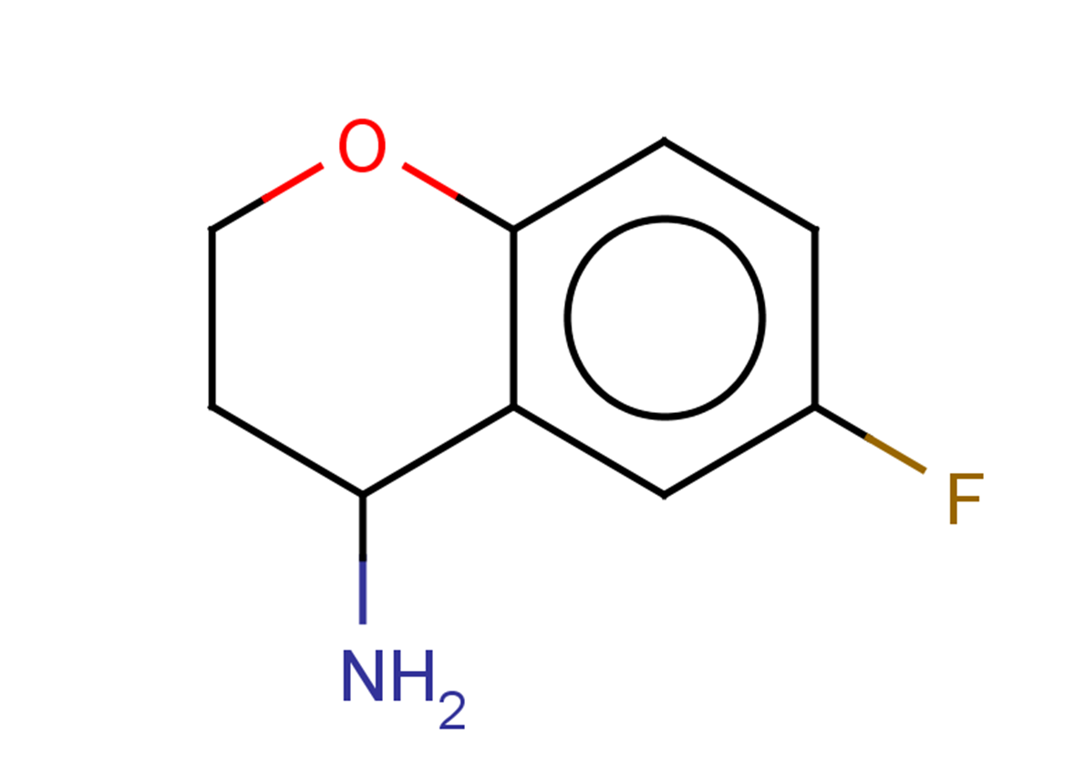 6-fluoro-3,4-dihydro-2H-1-benzopyran-4-amine