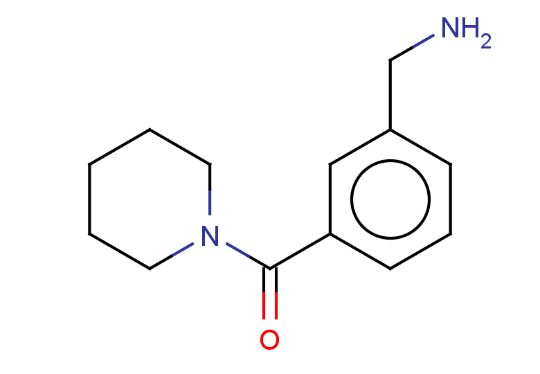 1-[3-(piperidine-1-carbonyl)phenyl]methanamine