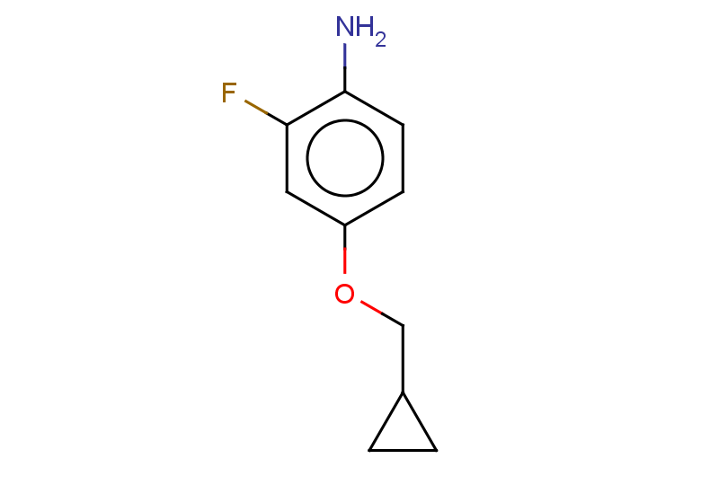 4-(cyclopropylmethoxy)-2-fluoroaniline