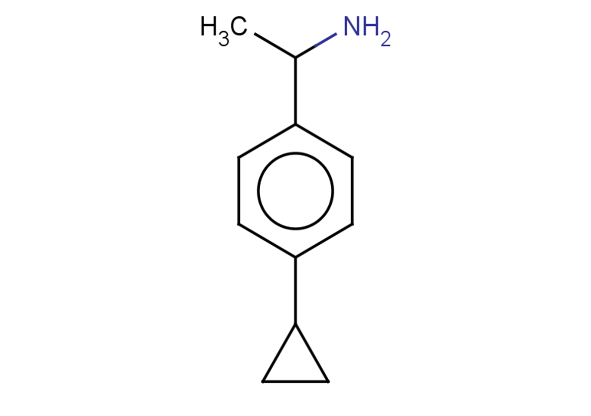 1-(4-cyclopropylphenyl)ethan-1-amine