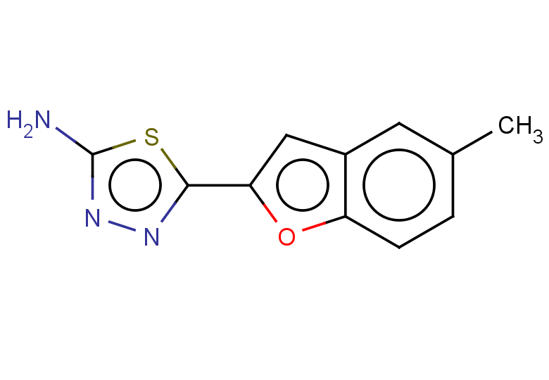 5-(5-methyl-1-benzofuran-2-yl)-1,3,4-thiadiazol-2-amine