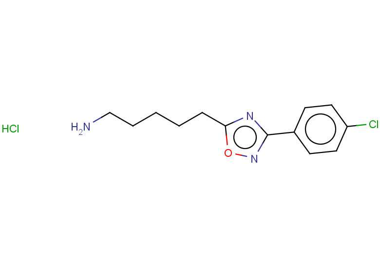 5-[3-(4-chlorophenyl)-1,2,4-oxadiazol-5-yl]pentan-1-amine hydrochloride