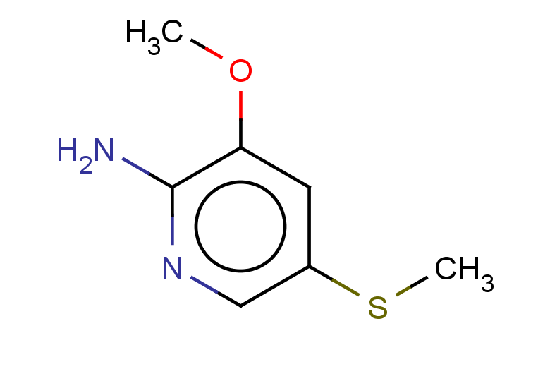 3-methoxy-5-(methylsulfanyl)pyridin-2-amine