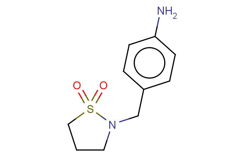 2-[(4-aminophenyl)methyl]-1lambda6,2-thiazolidine-1,1-dione