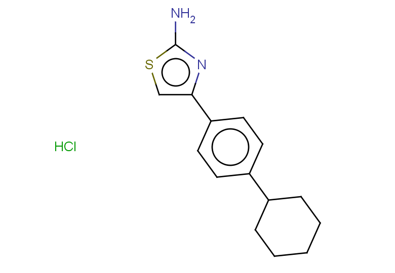 4-(4-cyclohexylphenyl)-1,3-thiazol-2-amine hydrochloride