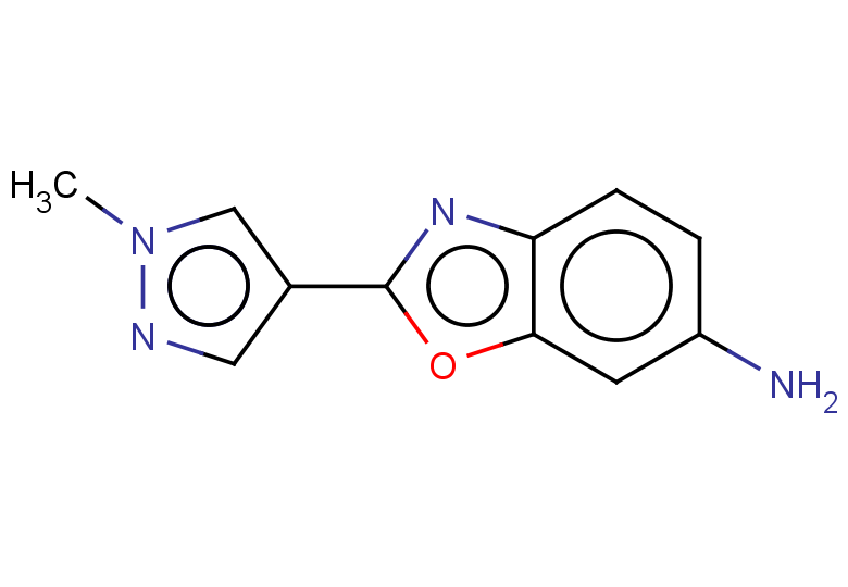 2-(1-methyl-1H-pyrazol-4-yl)-1,3-benzoxazol-6-amine