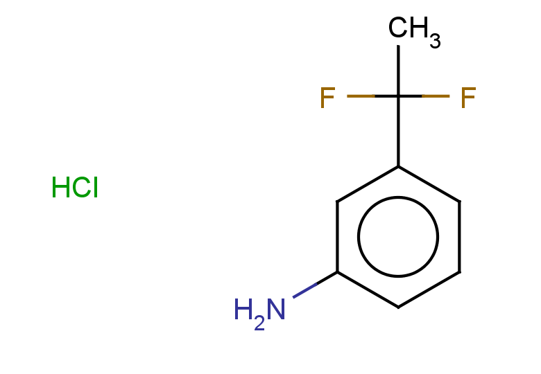 3-(1,1-difluoroethyl)aniline hydrochloride