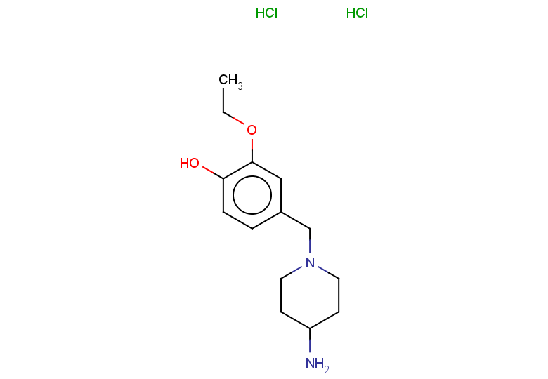 4-[(4-aminopiperidin-1-yl)methyl]-2-ethoxyphenol dihydrochloride