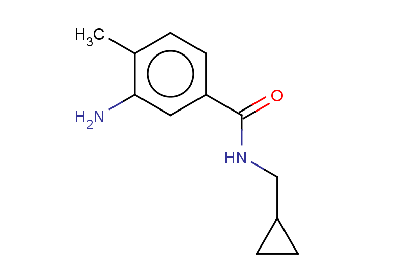 3-amino-N-(cyclopropylmethyl)-4-methylbenzamide