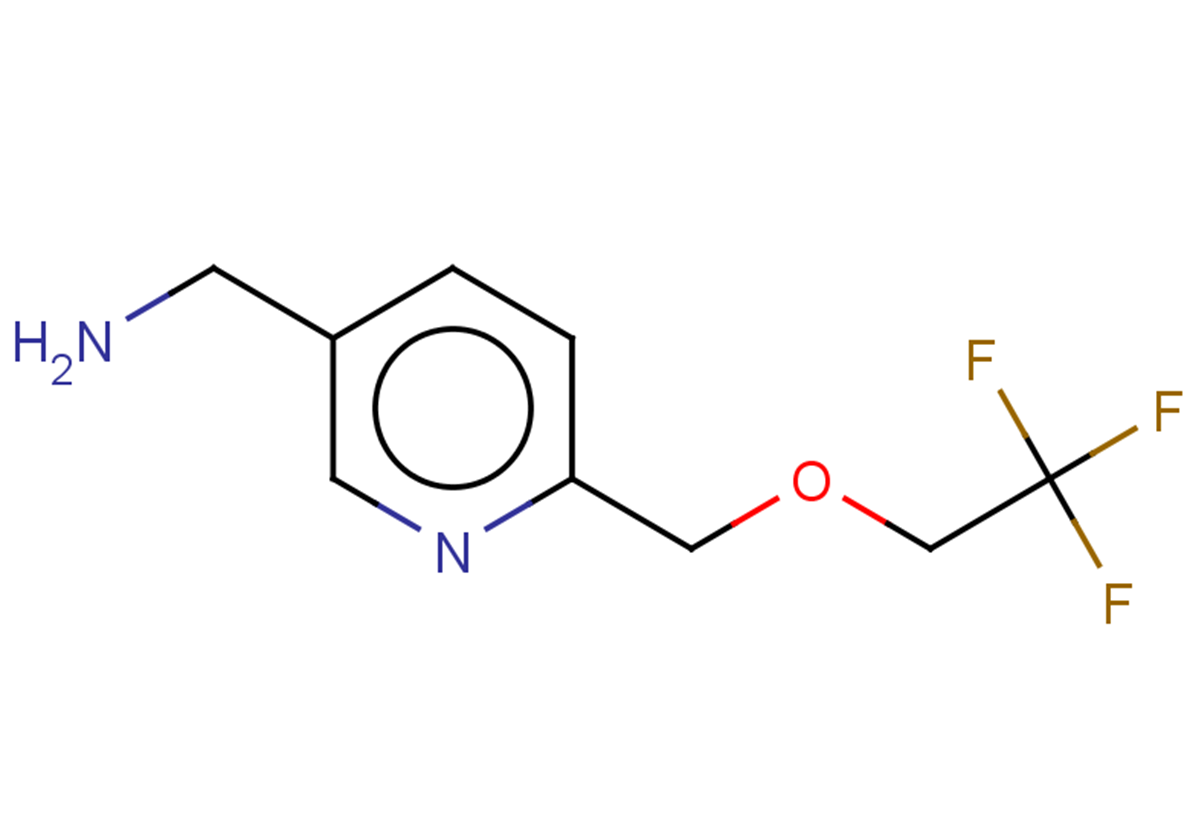 {6-[(2,2,2-trifluoroethoxy)methyl]pyridin-3-yl}methanamine