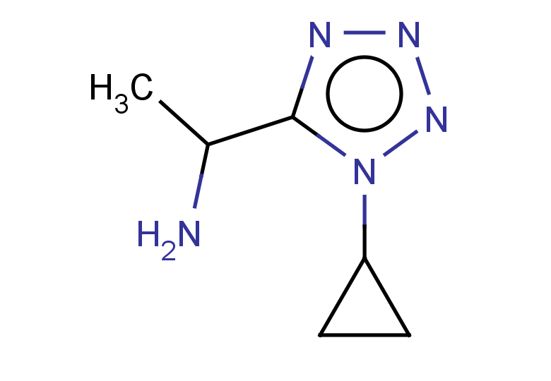 1-(1-cyclopropyl-1H-1,2,3,4-tetrazol-5-yl)ethan-1-amine