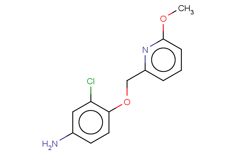 3-chloro-4-[(6-methoxypyridin-2-yl)methoxy]aniline