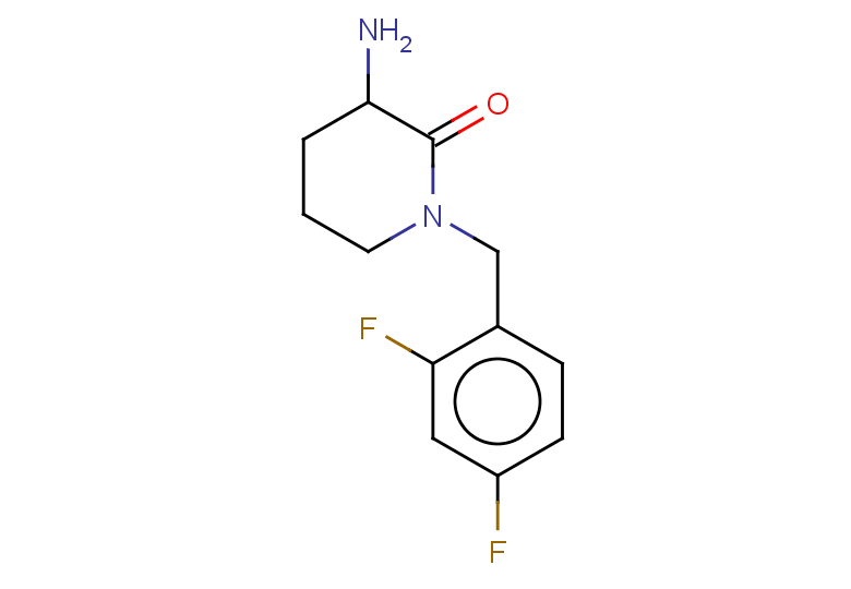 3-amino-1-[(2,4-difluorophenyl)methyl]piperidin-2-one