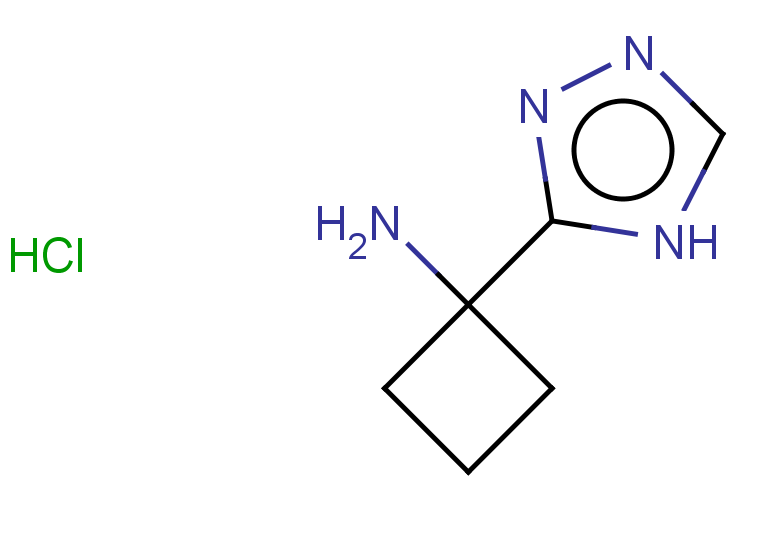 1-(4H-1,2,4-triazol-3-yl)cyclobutan-1-amine hydrochloride
