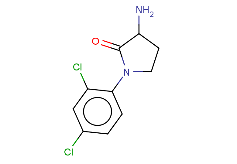 3-amino-1-(2,4-dichlorophenyl)pyrrolidin-2-one