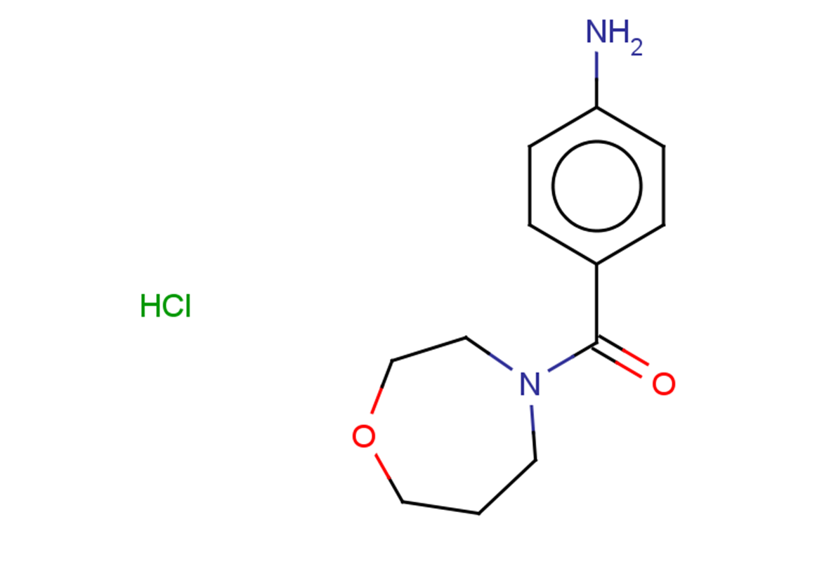 4-(1,4-oxazepane-4-carbonyl)aniline hydrochloride