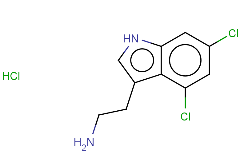 2-(4,6-dichloro-1H-indol-3-yl)ethan-1-amine hydrochloride