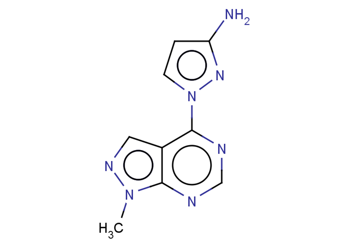 1-{1-methyl-1H-pyrazolo[3,4-d]pyrimidin-4-yl}-1H-pyrazol-3-amine