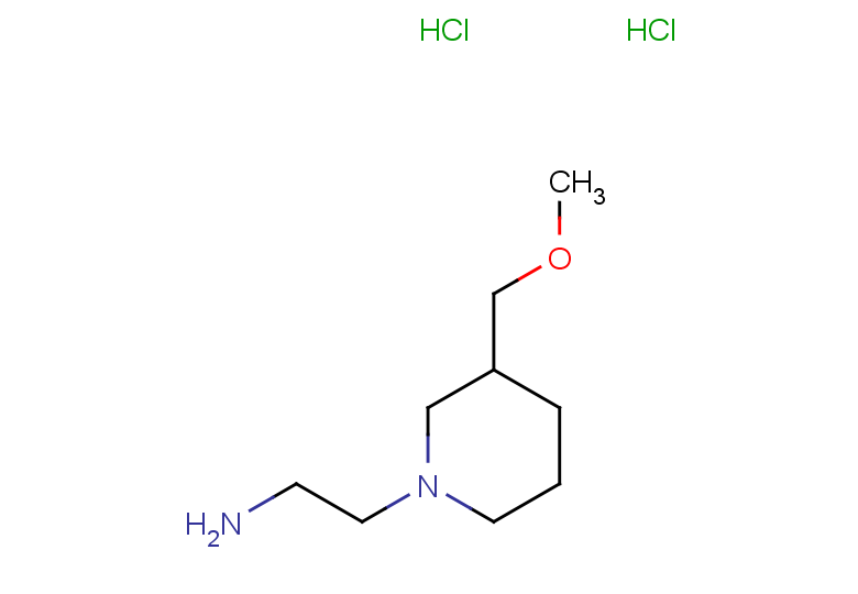 2-[3-(methoxymethyl)piperidin-1-yl]ethan-1-amine dihydrochloride