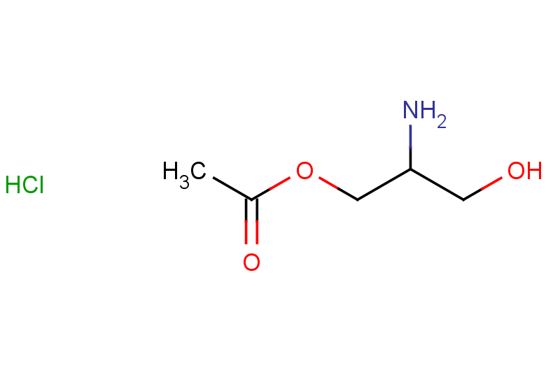 2-amino-3-hydroxypropyl acetate hydrochloride
