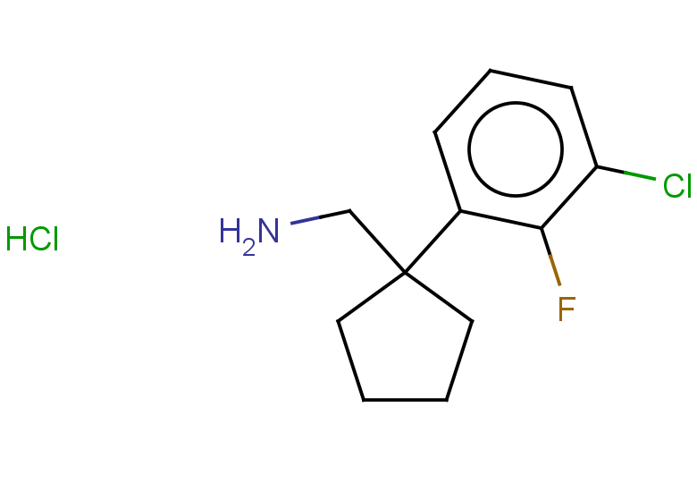[1-(3-chloro-2-fluorophenyl)cyclopentyl]methanamine hydrochloride