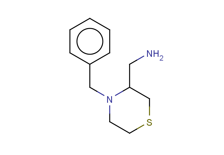 (4-benzylthiomorpholin-3-yl)methanamine