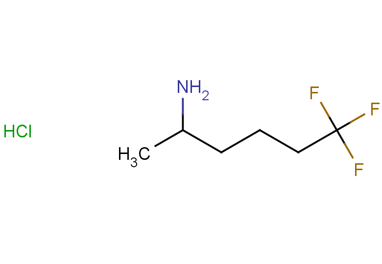 6,6,6-trifluorohexan-2-amine hydrochloride