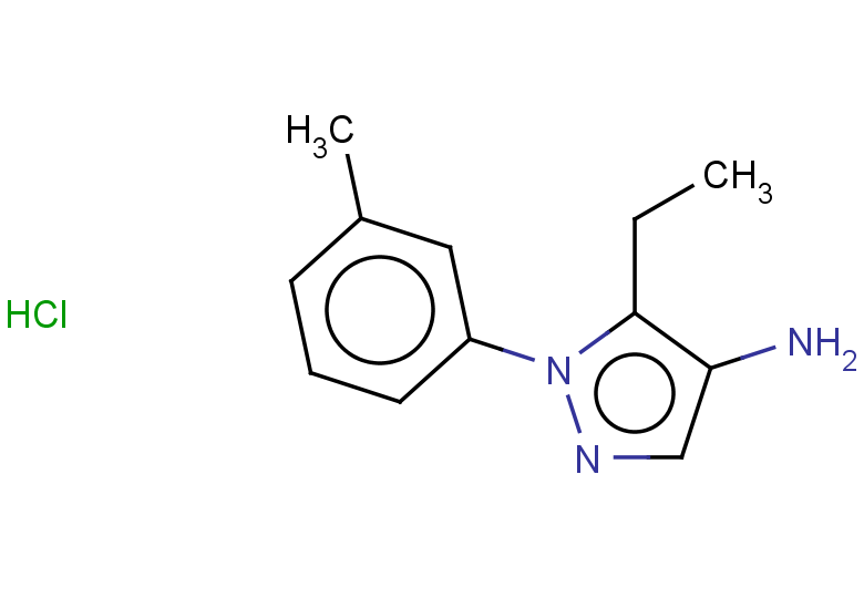 5-ethyl-1-(3-methylphenyl)-1H-pyrazol-4-amine hydrochloride