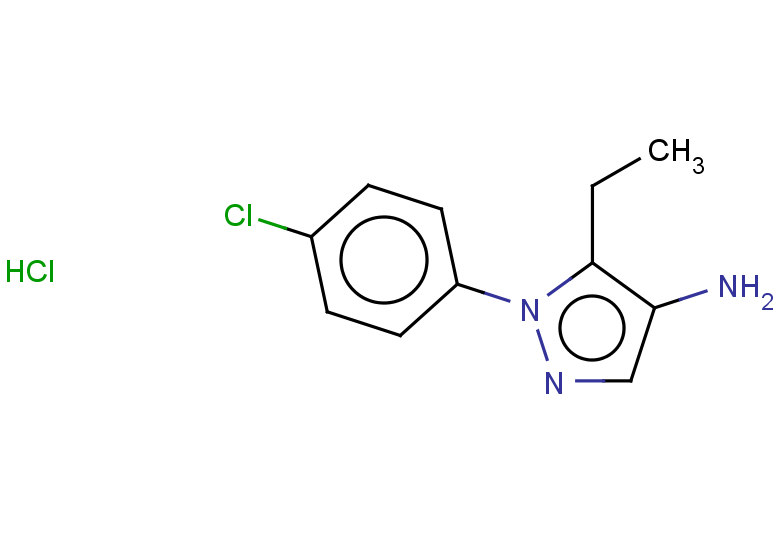 1-(4-chlorophenyl)-5-ethyl-1H-pyrazol-4-amine hydrochloride