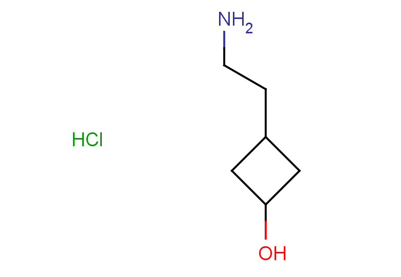 3-(2-aminoethyl)cyclobutan-1-ol hydrochloride, Mixture of diastereomers