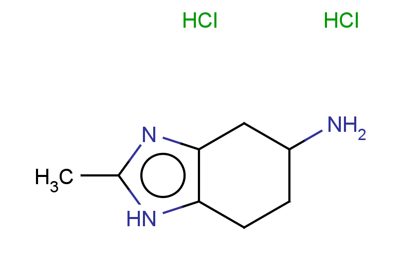 2-methyl-4,5,6,7-tetrahydro-1H-1,3-benzodiazol-5-amine dihydrochloride