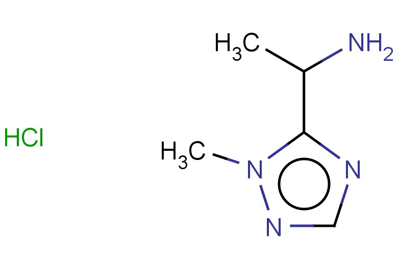 1-(1-methyl-1H-1,2,4-triazol-5-yl)ethan-1-amine hydrochloride