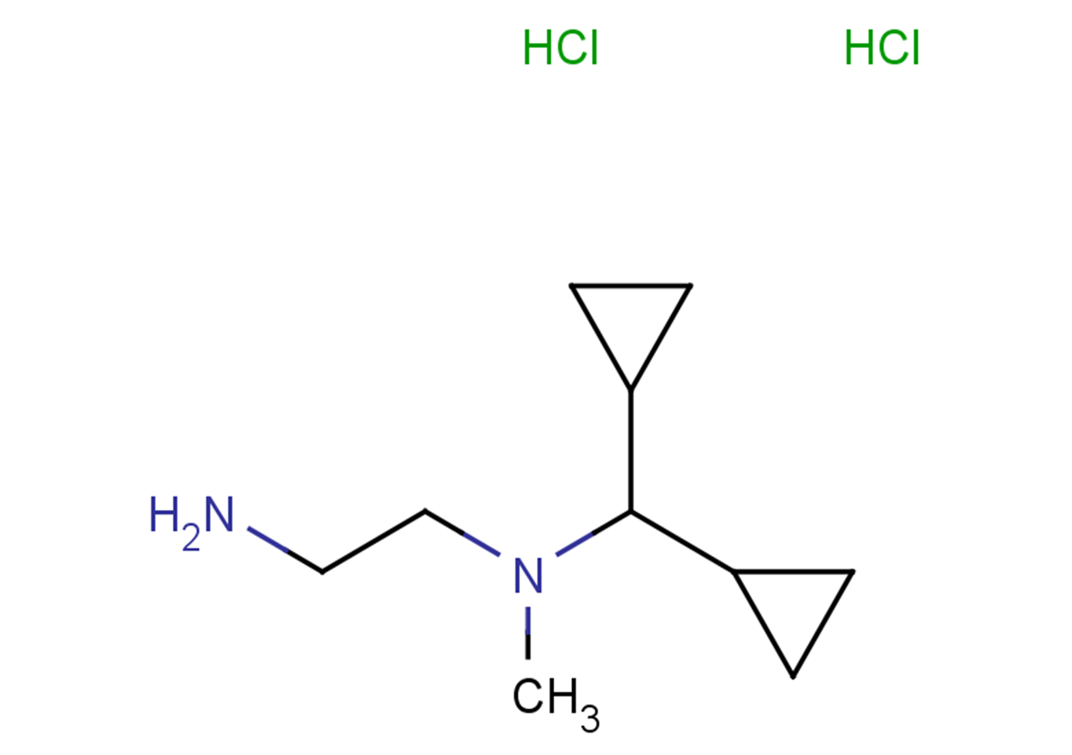 (2-aminoethyl)(dicyclopropylmethyl)methylamine dihydrochloride