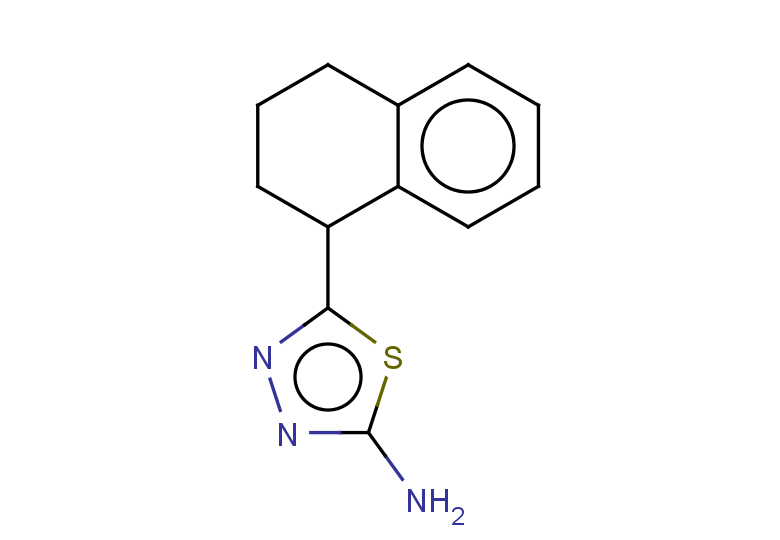5-(1,2,3,4-tetrahydronaphthalen-1-yl)-1,3,4-thiadiazol-2-amine
