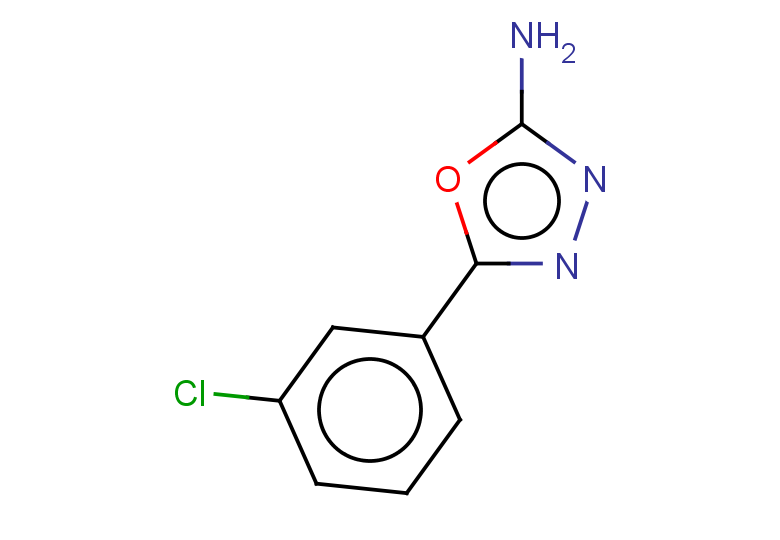 5-(3-chlorophenyl)-1,3,4-oxadiazol-2-amine