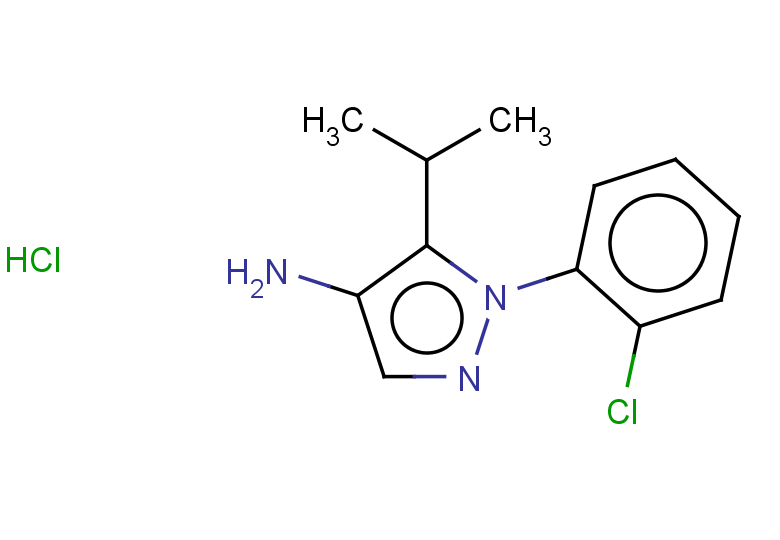 1-(2-chlorophenyl)-5-(propan-2-yl)-1H-pyrazol-4-amine hydrochloride