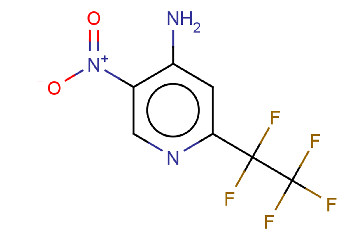 5-nitro-2-(pentafluoroethyl)pyridin-4-amine