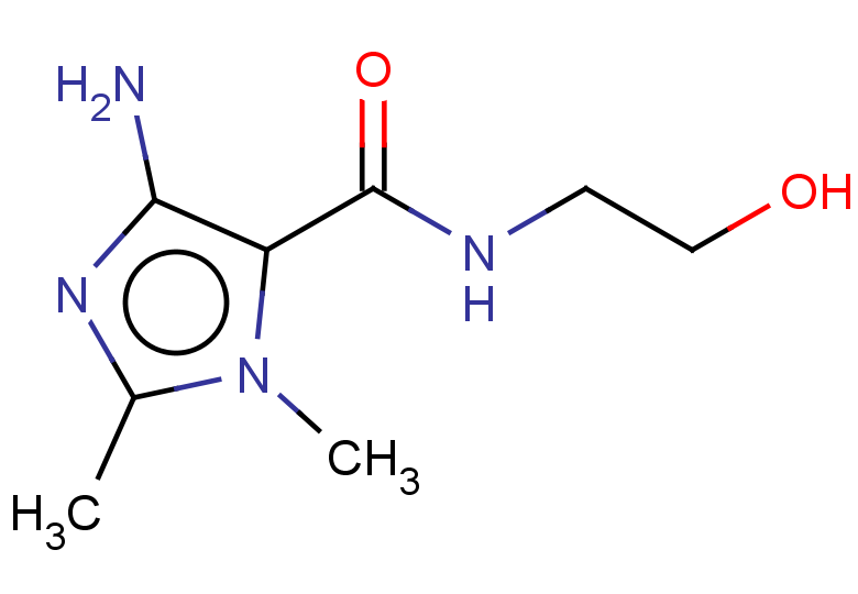 4-amino-N-(2-hydroxyethyl)-1,2-dimethyl-1H-imidazole-5-carboxamide