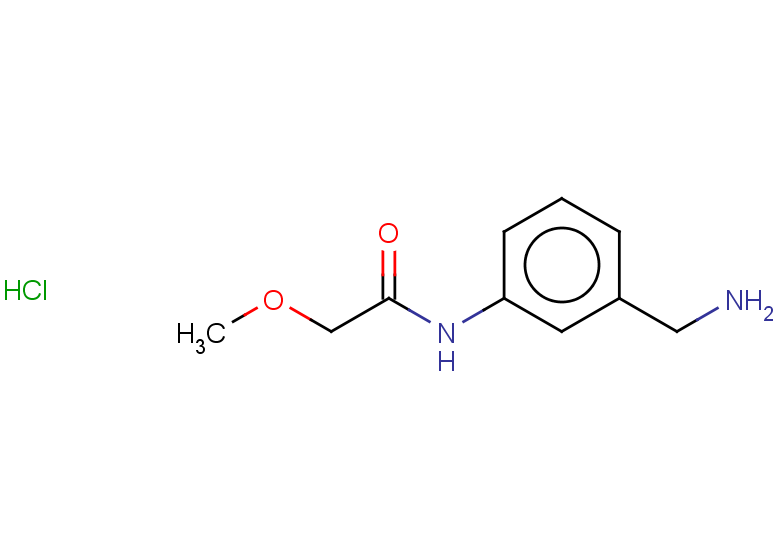 N-[3-(aminomethyl)phenyl]-2-methoxyacetamide hydrochloride