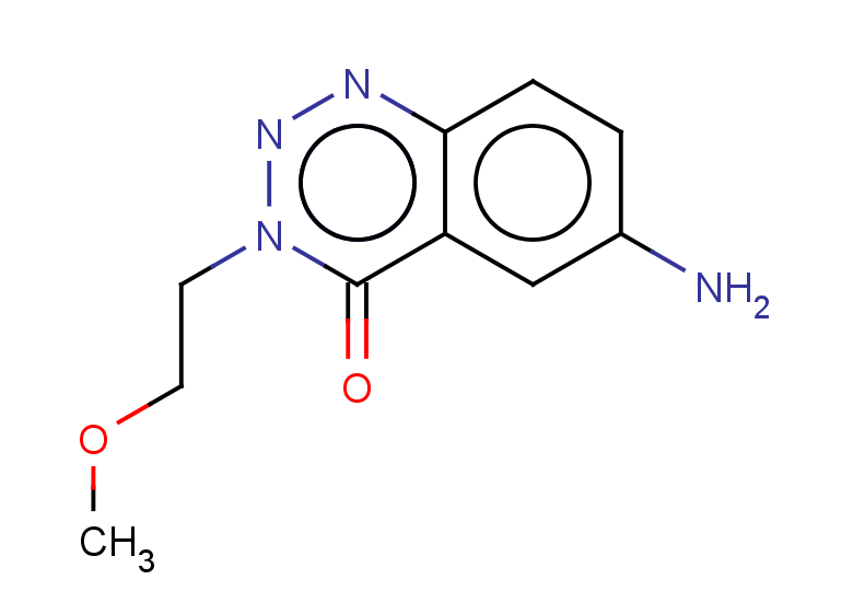 6-amino-3-(2-methoxyethyl)-3,4-dihydro-1,2,3-benzotriazin-4-one