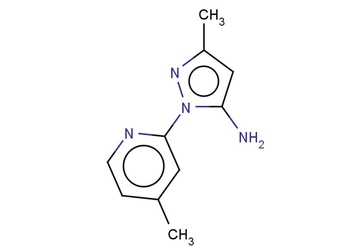 3-methyl-1-(4-methylpyridin-2-yl)-1H-pyrazol-5-amine